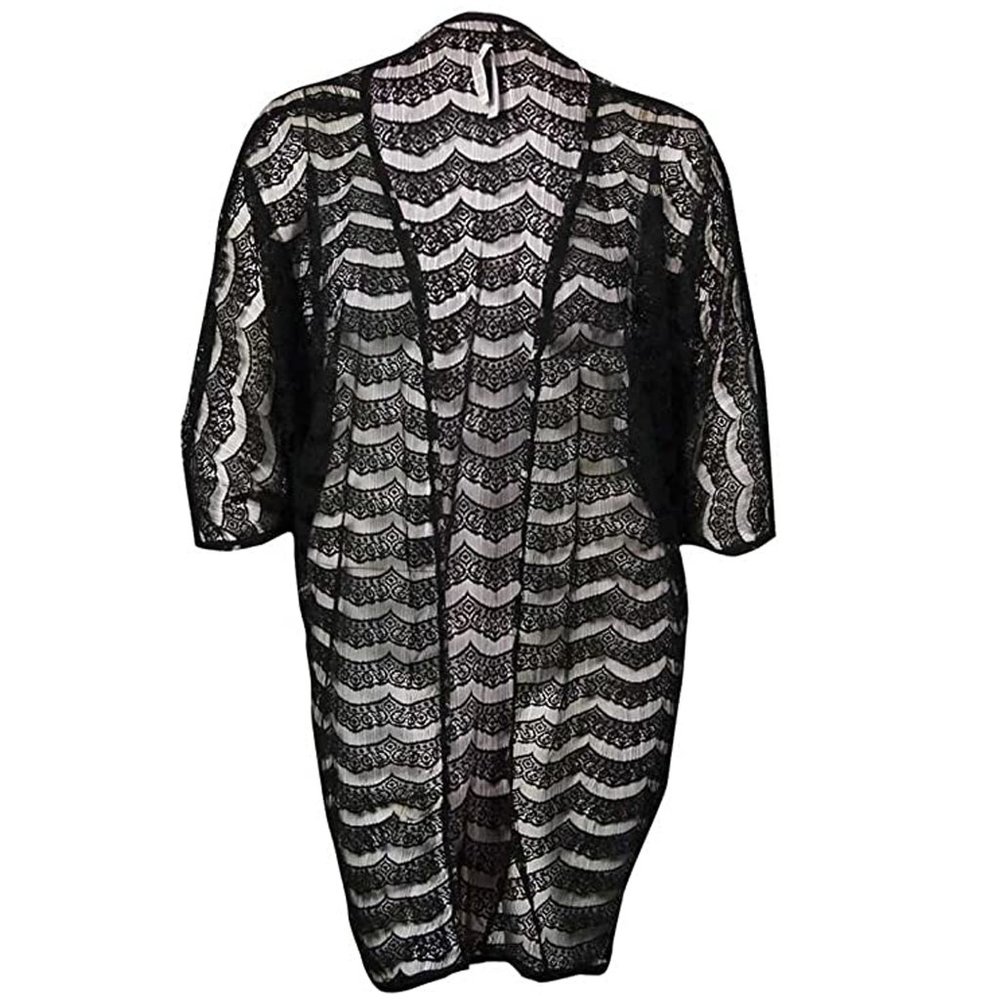 NWT Kenneth Cole Lace Kimono Summer Cover Up